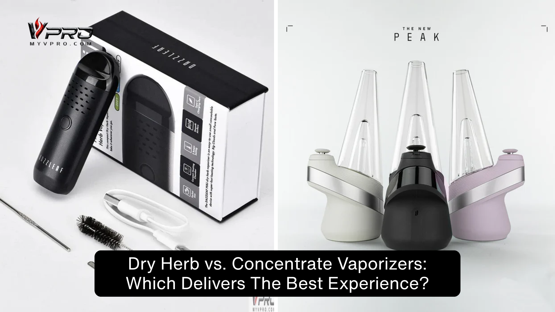Dry Herb vs. Concentrate Vaporizers