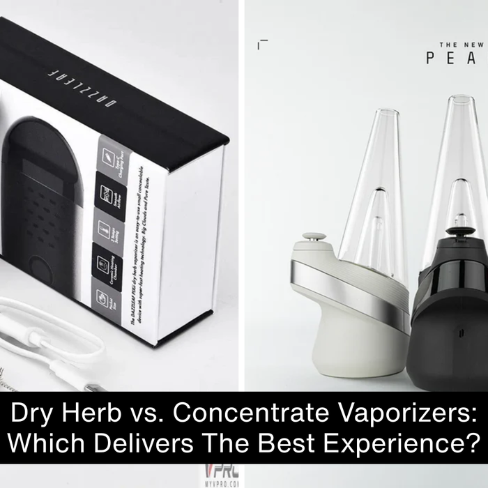 Dry Herb vs. Concentrate Vaporizers