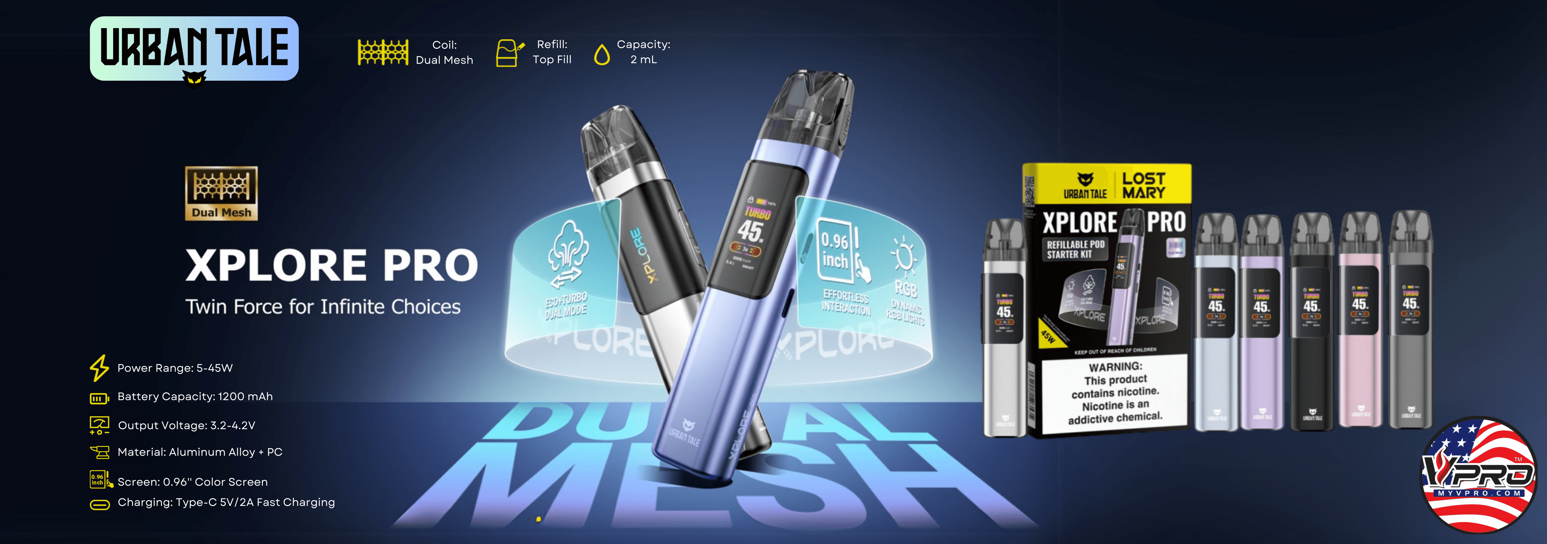 XPLORE PRO: Style Meets Power in Vaping’s Hottest New Kit