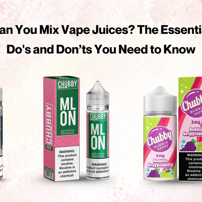 Can You Mix Vape Juices? The Essential Do's and Don’ts You Need to Know