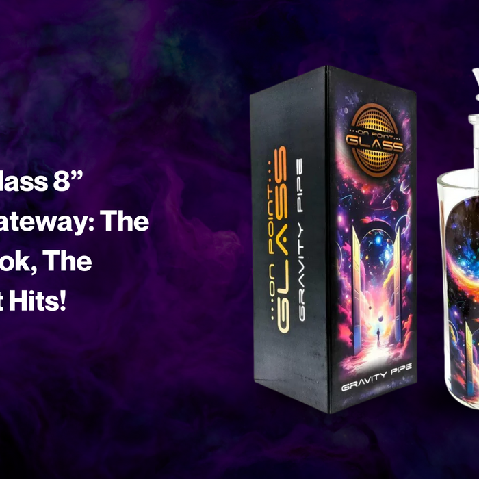 On Point Glass 8” Galactic Gateway: The Coolest Look, The Smoothest Hits!