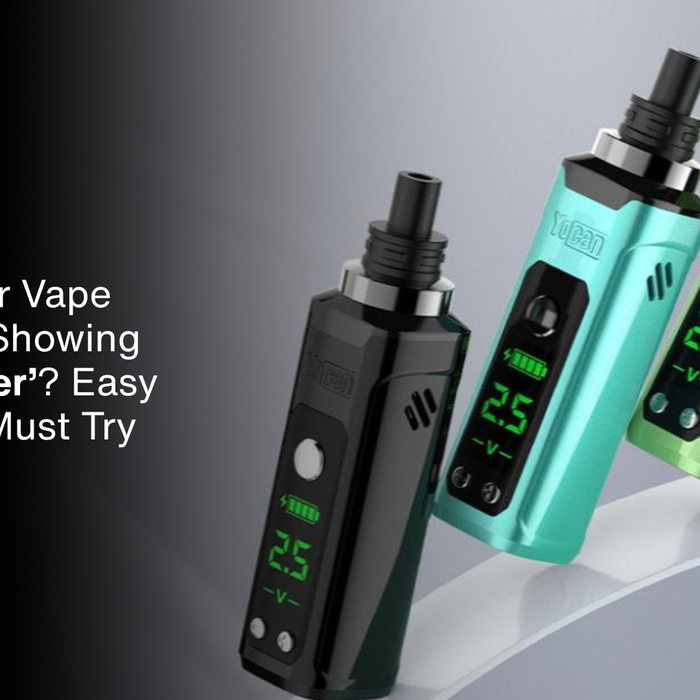 Why Is Your Vape Blinking / Showing ‘No Atomizer’? Easy Fixes You Must Try