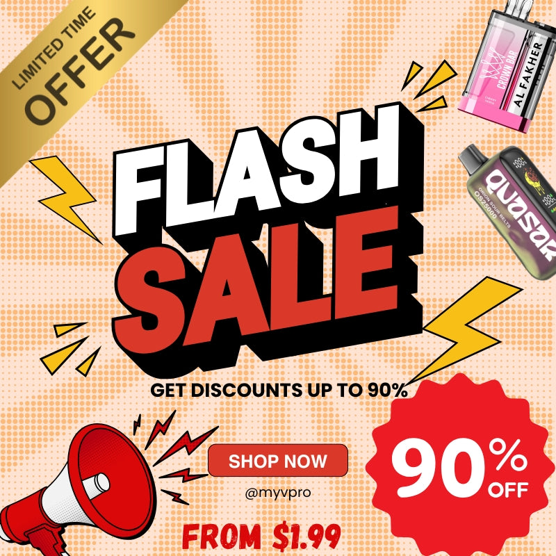 Disposable Flash Sale on MyVpro.com - Starting at $1.99! - MyVpro