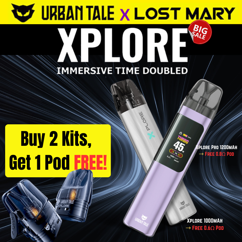 BUY 2 GET 1 | URBAN TALE x LOST MARY Xplore
