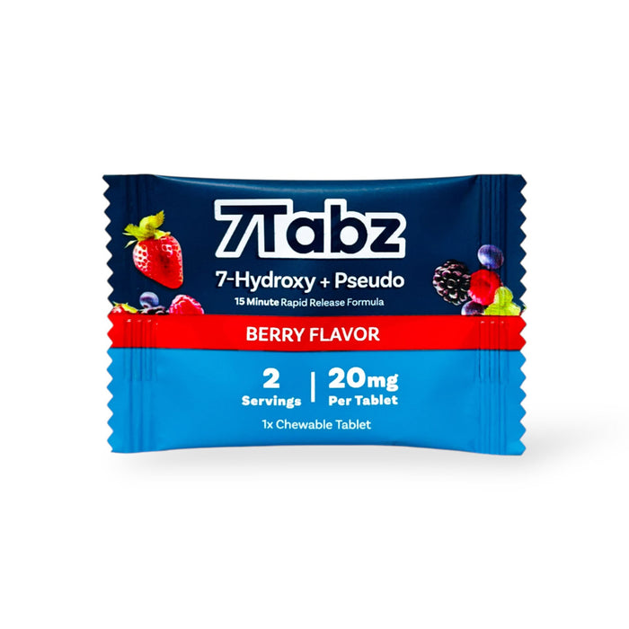 7Tabz 7-Hydroxymitragynine + Pseudo Extract Tablets