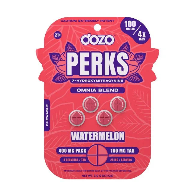 Dozo Perks 7-Hydroxymitragynine Tablets