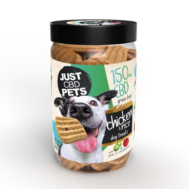 Just CBD Pets Dog Treats Cookies