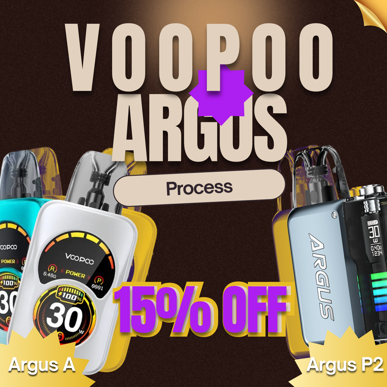 VooPoo Argus Collection – 15% Off Limited Time