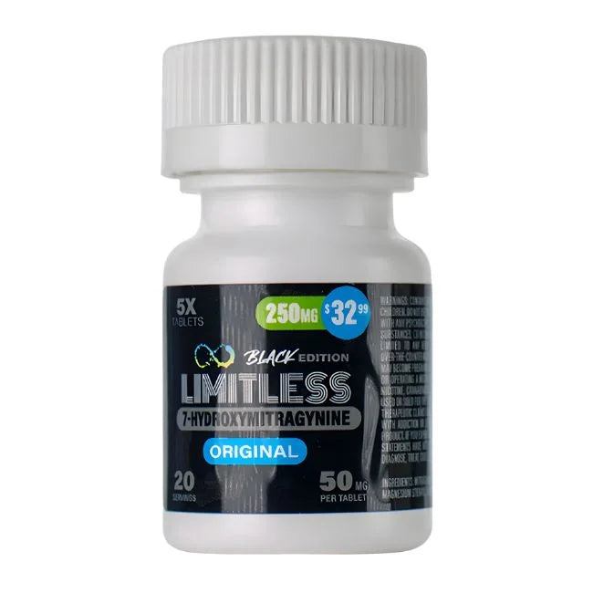 Limitless 7-Hydroxymitragymine Tablets 50mg