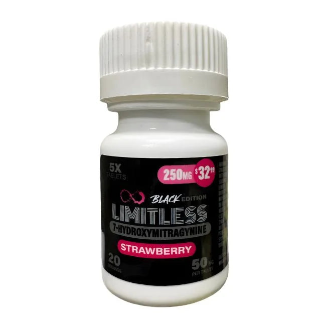 Limitless 7-Hydroxymitragymine Tablets 50mg