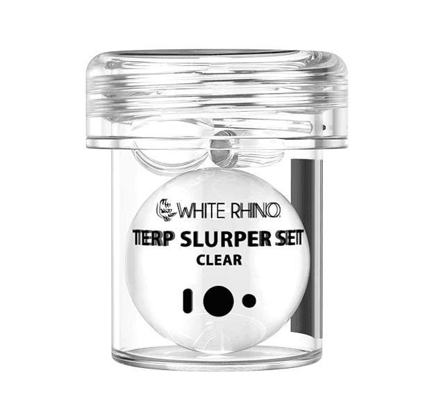 White Rhino Terp Slurper 3 Piece Marble Set