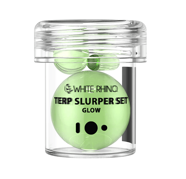 White Rhino Terp Slurper 3 Piece Marble Set
