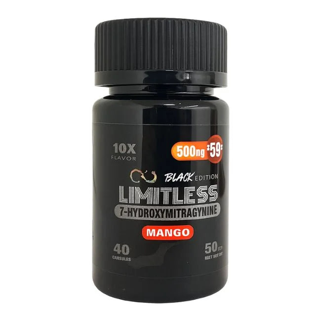 Limitless 7-Hydroxymitragymine Tablets 50mg