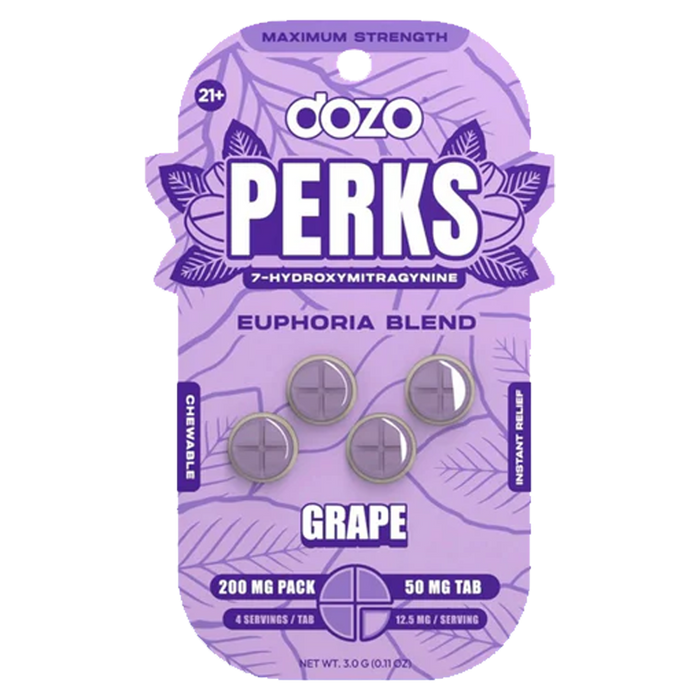 Dozo Perks 7-Hydroxymitragynine Tablets