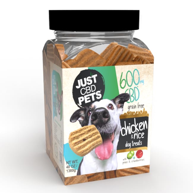 Just CBD Pets Dog Treats Cookies