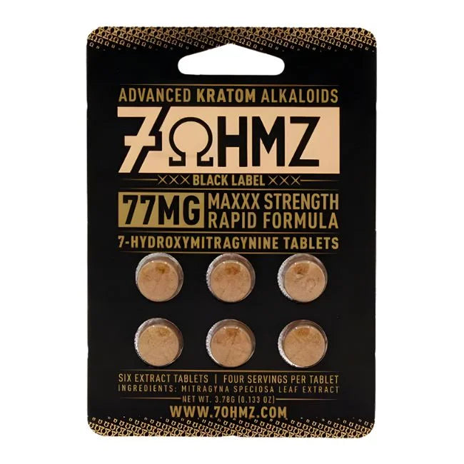 7 OHMZ Black Label 7-Hydroxy Tablets