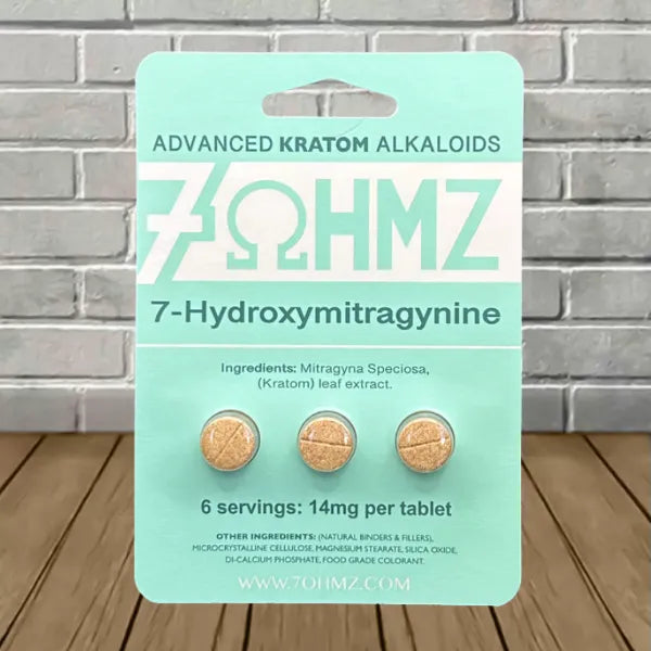 7OHMZ 7-Hydroxymitragynine Extract Tablets