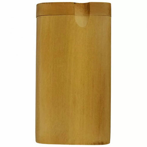 3'' Engraved Light Wood Dugout Hand Pipe