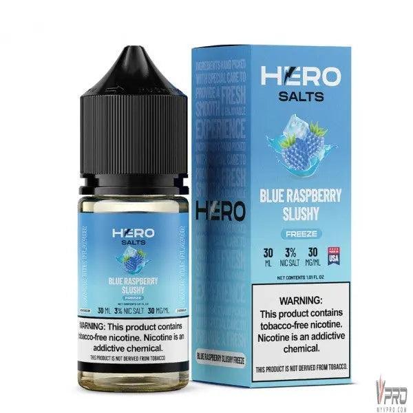 Blue Raspberry Slushy Freeze - Hero Salts 30mL
