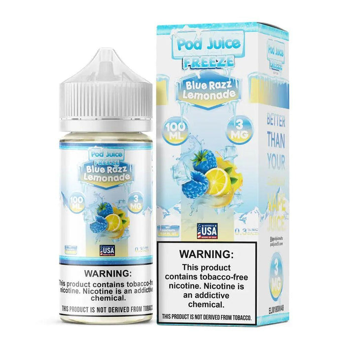 Blue Razz Lemonade Freeze - POD Juice 100mL