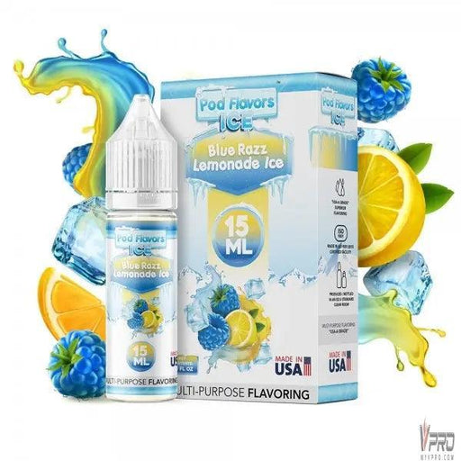 Blue Razz Lemonade Ice - Pod Flavors 15mL