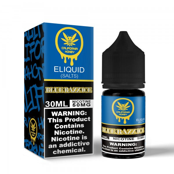 Blue Razz Ice - California Honey Salt 30mL