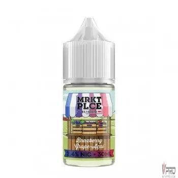 Brazberry Grape Acai - MRKT PLCE Synthetic Salt 30mL