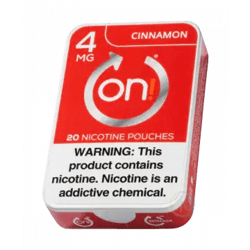 CINNAMON - ON! NICOTINE POUCHES