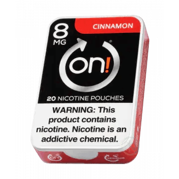 CINNAMON - ON! NICOTINE POUCHES