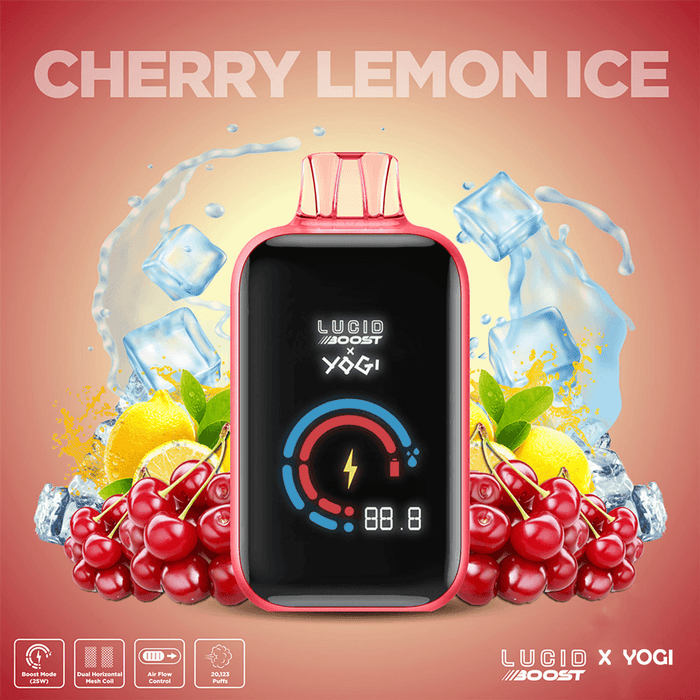 Lucid Boost x Yogi 20K Puffs Disposable