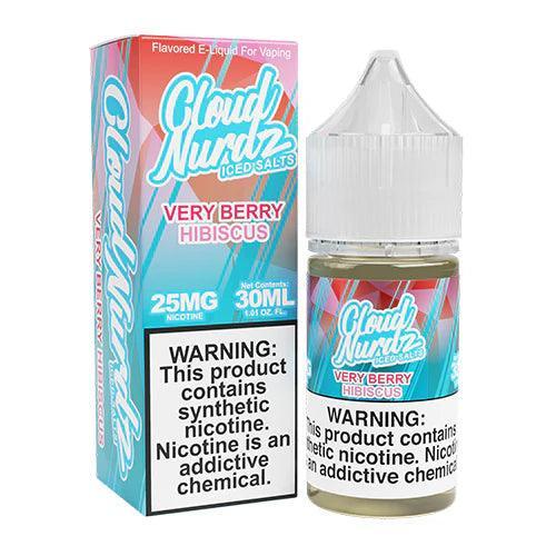Iced Very Berry Hibiscus - Cloud Nurdz Salts 30mL