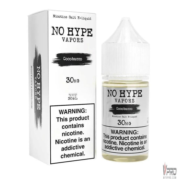 Cocobacco - No Hype Vapors Salt 30mL
