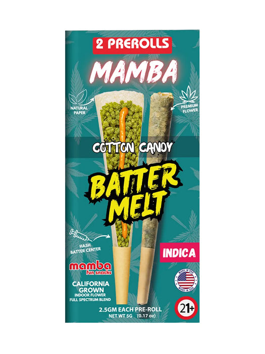 Mamba Batter Melt Full Spectrum Blend Pre Rolls Joints