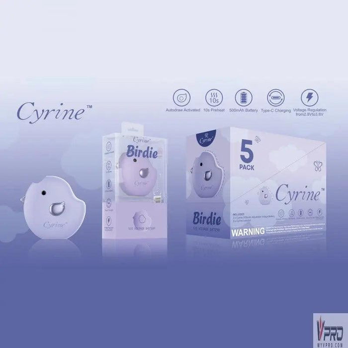 Cyrine Birdie 510 Vape Battery