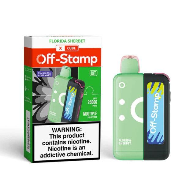 Off Stamp X Cube 25K Puffs Disposable Kit