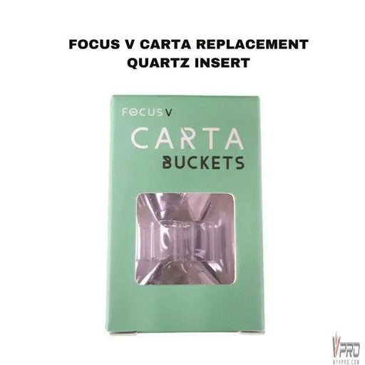Focus V Carta Replacement Quartz Insert Bucket