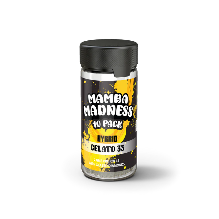 Mamba Madness Full Spectrum Blend 2GM Pre Rolls 10ct/Jar