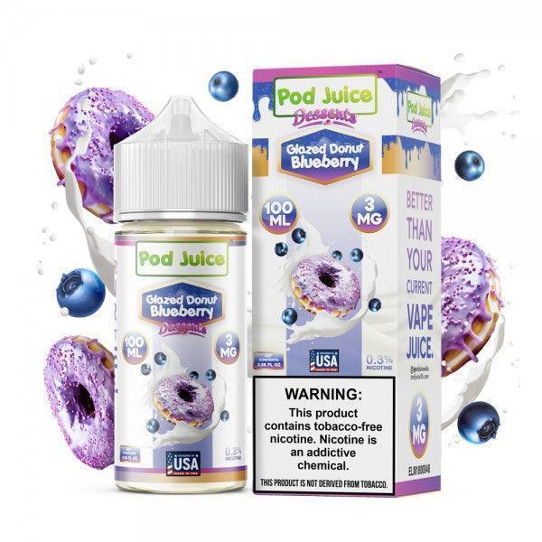 Glazed Donut Blueberry - POD Juice 100mL