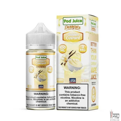 Golden Custard - POD Juice 100mL
