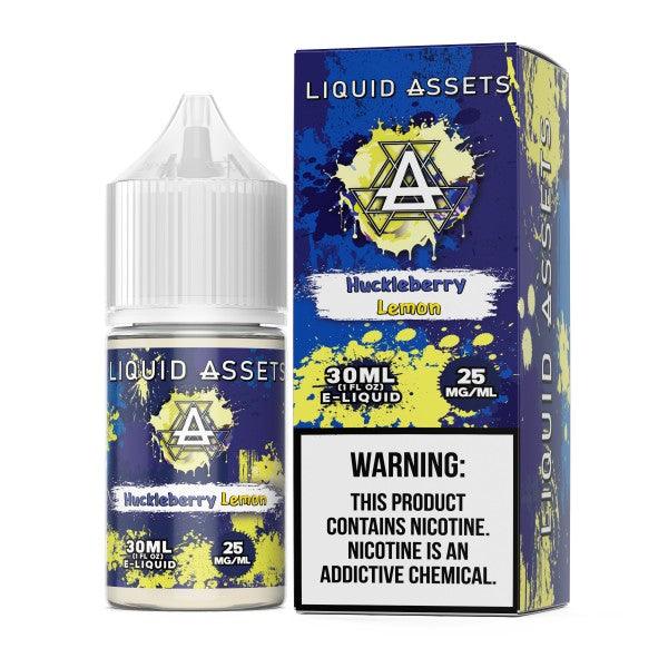 Huckleberry Lemon - Liquid Assets Salt 30mL