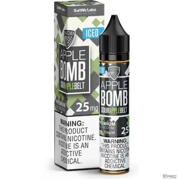 ICED Sour Apple Bomb - VGod SaltNic 30mL