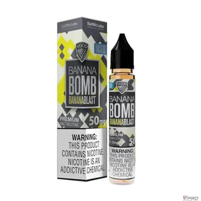 ICED Banana Bomb - VGod SaltNic 30mL