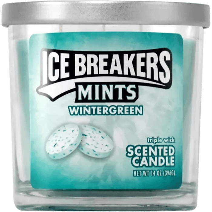 Ice Breakers Mints Triple Wick Scented Candle