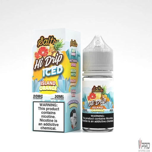 Island Orange Iced - Hi-Drip Salts 30mL