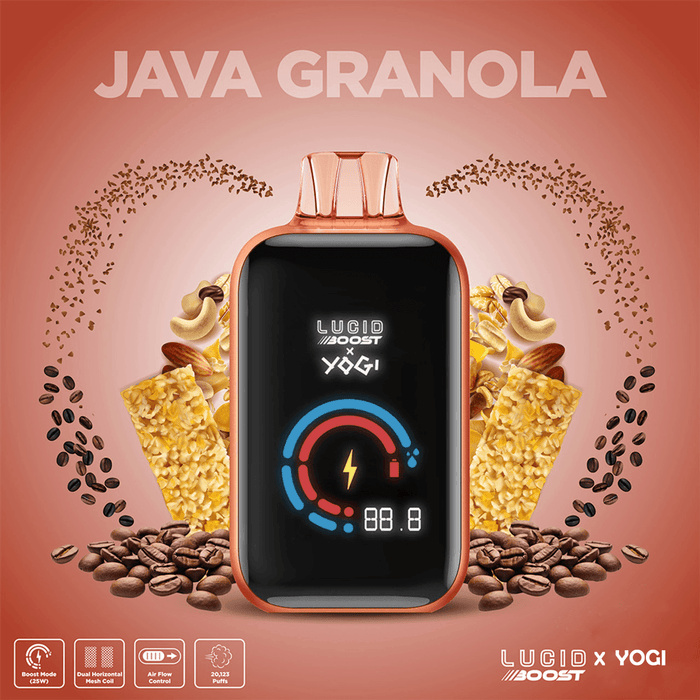 Lucid Boost x Yogi 20K Puffs Disposable