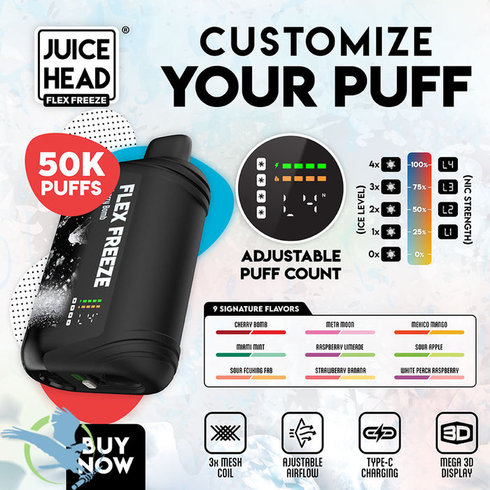 Juice Head Flex Freeze 50K Disposable