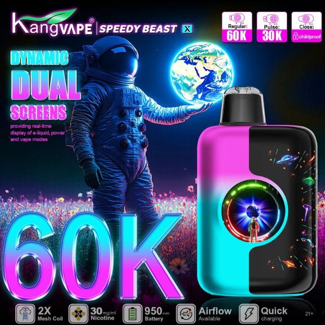 Kangvape Speedy Beast X 60K Disposable 3% Nicotine