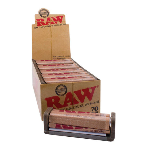 RAW Hemp Plastic Cigarette Rolling Machine - 70mm