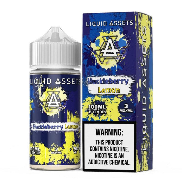 Huckleberry Lemon - Liquid Assets 100mL