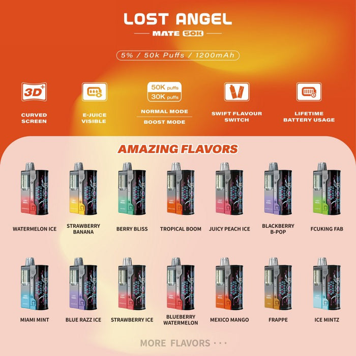 Lost Angel Mate 50K Disposable
